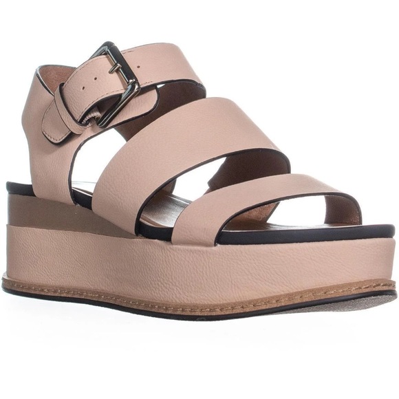Naturalizer Billie Platform Strappy Sandal Vintage Mauve Size 9 - Picture 1 of 7